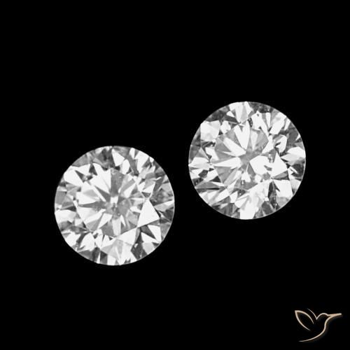 0.06 ctw White Diamond Stones, Natural Diamond in Diamond-Cut Shape for Sale