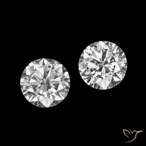 0.06 ctw White Diamond Stones, Natural Diamond in Diamond-Cut Shape for Sale