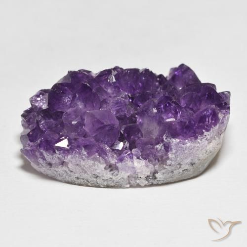 Изящный кристаллический кластер Фиолетовый Друзья Аметист 33,1x20,8 mm из Бразилия, вес 61 ct, натуральный Отсутствует драгоценный камень в Прозрачность: Opaque, 1 шт. Друзья Аметист - Ягодно-фиолетовый зеленый, твердость по Моосу 7 подходит для повседневного ношения украшений, Photo A
