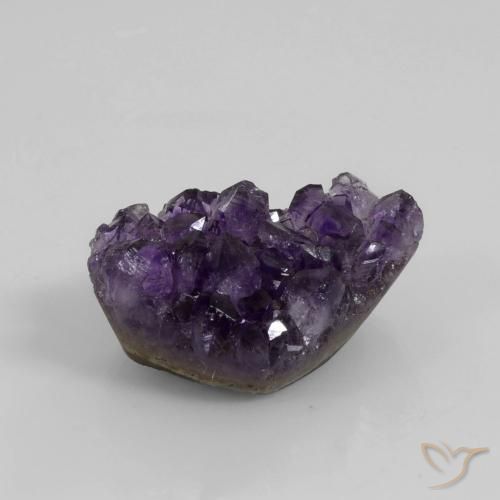 30,9x23,5 mm причудливая Фиолетовый Друзья Аметист из Бразилия, вес 52,41 ct, натуральный Отсутствует драгоценный камень в чистота Opaque, 1 штука Изящный кристаллический кластер Друзья Аметист - цвет: Темно-фиолетовый, твердость по Моосу 7 подходит для повседневного ношения украшений , Photo A