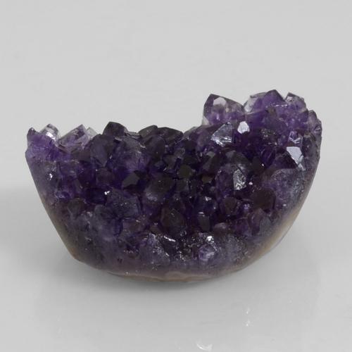 Violet foncé Druse d'améthyste gemme - 67.8ct Regroupement de Cristaux Fantaisie (ID: 391827)