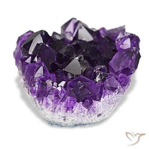 Druzy Amethyst Gemstone in 26.4 x 26 mm Size for Sale, Druzy Amethyst Stone in Dark Violet Color