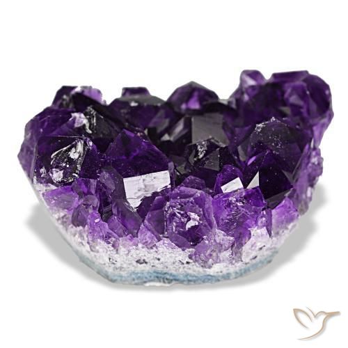 Druzy Amethyst Gemstone in 27.9 x 22.8 mm Size for Sale, Druzy Amethyst Stone in Medium Violet Color