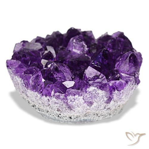 Druzy Amethyst Gemstone in 30 x 25.2 mm Size for Sale, Druzy Amethyst Stone in Medium Violet Color