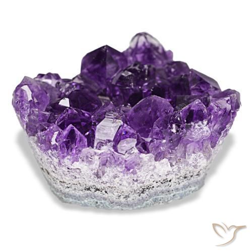 Druzy Amethyst Gemstone in 27.6 x 21.7 mm Size for Sale, Druzy Amethyst Stone in Medium Violet Color