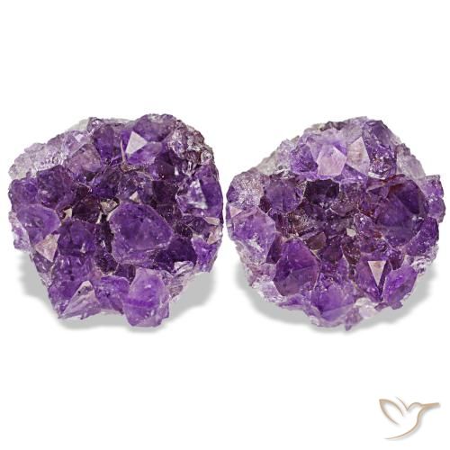 16.88ctw Violet Druzy Amethyst, Fancy, Opaque
