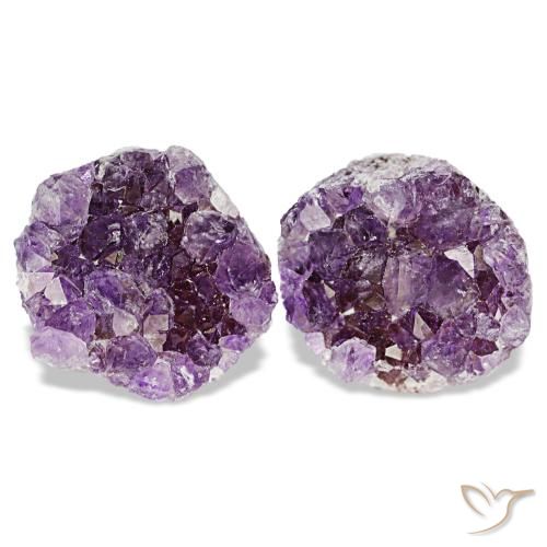 17.81ctw Violet Druzy Amethyst, Fancy, Opaque