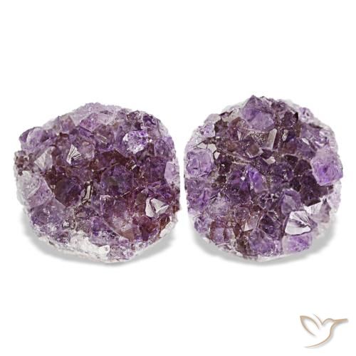 14.93ctw Violet Druzy Amethyst, Fancy, Opaque