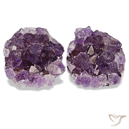 15.01ctw Violet Druzy Amethyst, Fancy, Opaque