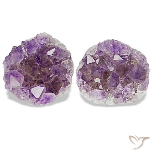 19.52ctw Violet Druzy Amethyst, Fancy, Opaque