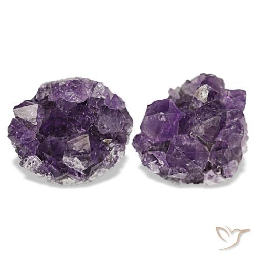 23.60ctw Violet Druzy Amethyst, Fancy, Opaque