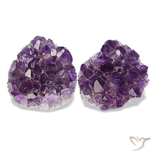 14.07ctw Violet Druzy Amethyst, Fancy, Opaque