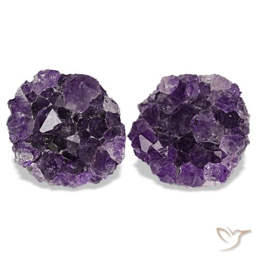 20.85ctw Violet Druzy Amethyst, Fancy, Opaque