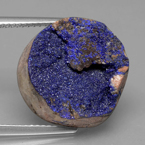 16.5ct Fancy Crystal Cluster Blue Druzy Azurite for sale thumb image of 16.5ct Fancy Crystal Cluster Blue Druzy Azurite (ID: 433523)