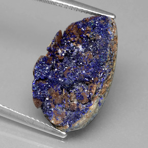 11.3ct Fancy Crystal Cluster Blue Druzy Azurite for sale thumb image of 11.3ct Fancy Crystal Cluster Blue Druzy Azurite (ID: 433527)