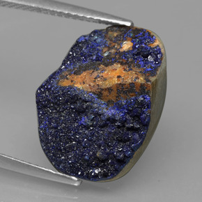 10.9ct Fancy Crystal Cluster Blue Druzy Azurite for sale thumb image of 10.9ct Fancy Crystal Cluster Blue Druzy Azurite (ID: 433647)
