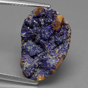 10.1ct Fancy Crystal Cluster Blue Druzy Azurite for sale thumb image of 10.1ct Fancy Crystal Cluster Blue Druzy Azurite (ID: 433767)
