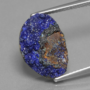 7.1ct Fancy Crystal Cluster Blue Druzy Azurite for sale thumb image of 7.1ct Fancy Crystal Cluster Blue Druzy Azurite (ID: 434131)