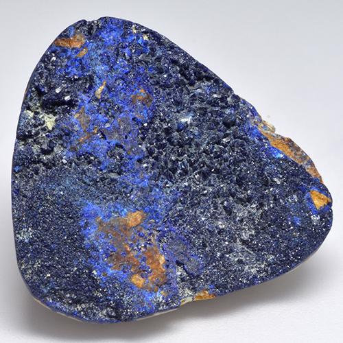 45.69 ct Blue Druzy Azurite Stone, Natural Druzy Azurite in Fancy Crystal Cluster Shape for Sale