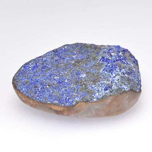 Druzy Azurite Gemstone in 20.1 x 17.9 mm Size for Sale, Druzy Azurite Stone in Blue Color