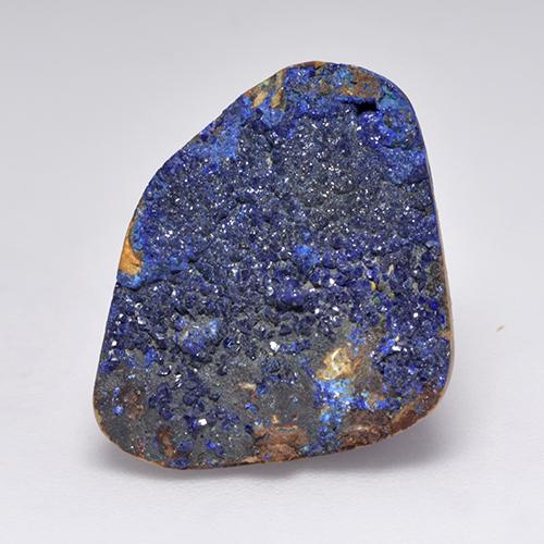 Bleu marine profond Druzy Azurite gemme - 11.7ct Regroupement de Cristaux Fantaisie (ID: 529673)