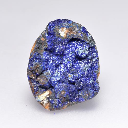Bleu grisâtre Druzy Azurite gemme - 5.2ct Regroupement de Cristaux Fantaisie (ID: 529696)