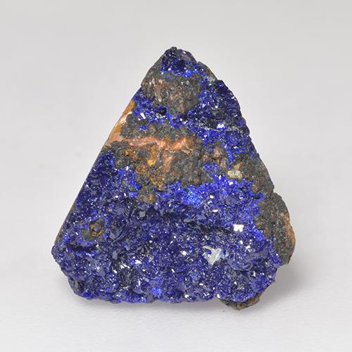Bleu marine profond Druzy Azurite gemme - 8.6ct Regroupement de Cristaux Fantaisie (ID: 529712)