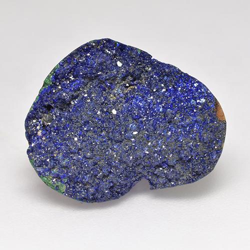 Deep Navy Blue Азурит Друза Камень - 6.6ct Изящный кристаллический кластер (ID: 529722)