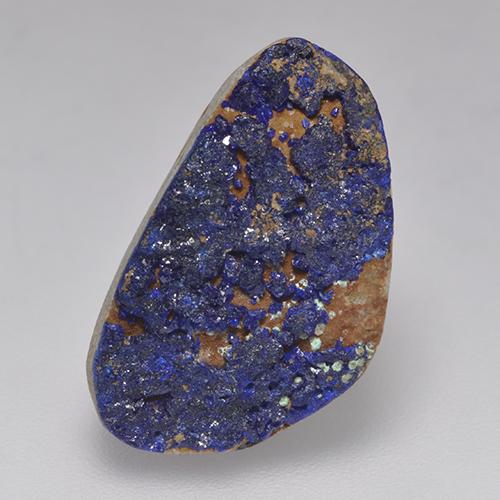 Bleu marine Druzy Azurite gemme - 6.4ct Regroupement de Cristaux Fantaisie (ID: 529730)