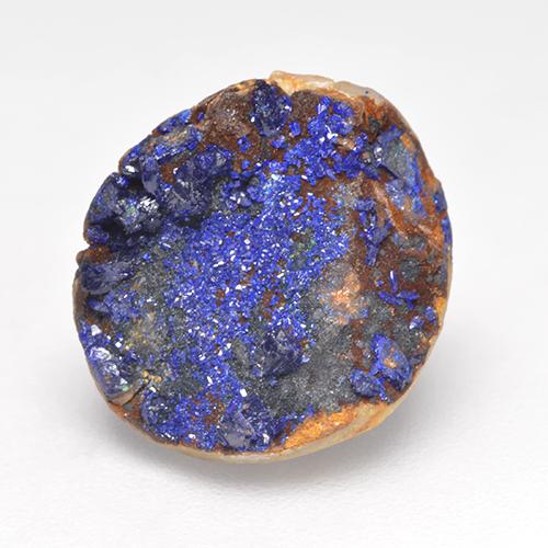 Deep Navy Blue Azurit-Druse Edelstein - 4.1ct Ausgefallene Kristall-Cluster (ID: 532899)