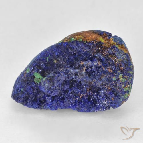 8.43 ct Druzy Azurite, 17.3 x 11.3 mm From the United States, Photo A