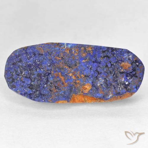 11,21 ct Druzy Azurite, 23,3 x 10,1 mm des États-Unis, Photo A