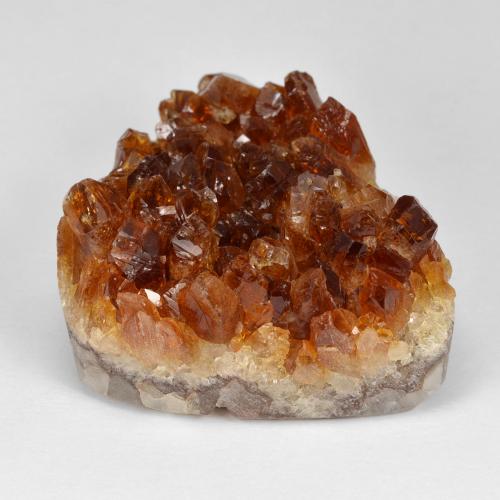 53.72 ct Druzy Citrine, 25.8 x 22.6 mm From Uruguay, Photo A