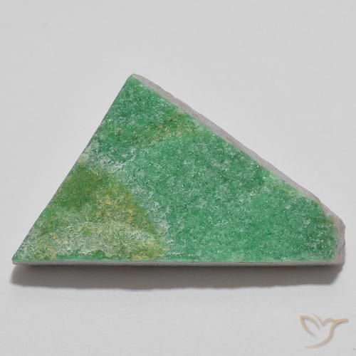 11,31 ct Odd Shaped Druzy Variscite, 26,6 x 15,4 mm d'Australie, Photo A