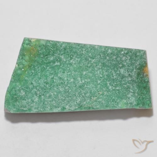 12.08 ct Odd Shaped Druzy Variscite, 26.6 x 13.5 mm From Australia, Photo A
