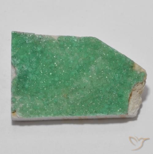 11.73 ct Odd Shaped Druzy Variscite, 24.9 x 15.8 mm From Australia, Photo A