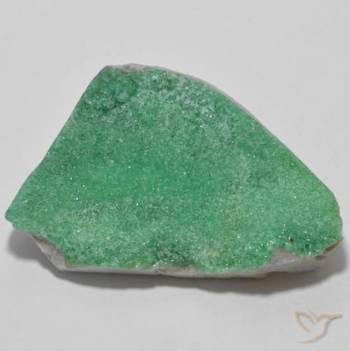 12,31 ct Odd Shaped Druzy Variscite, 26,6 x 16,8 mm d'Australie, Photo A