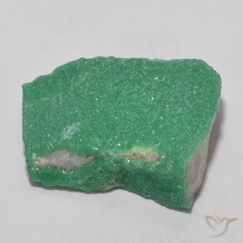 Druzy Variscite Gemstone in 20.7 x 17.4 mm Size for Sale, Druzy Variscite Stone in Medium light Green Color