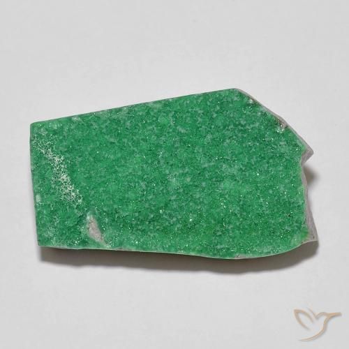 16.65 ct Odd Shaped Druzy Variscite, 25.1 x 15.2 mm From Argentina, Photo A