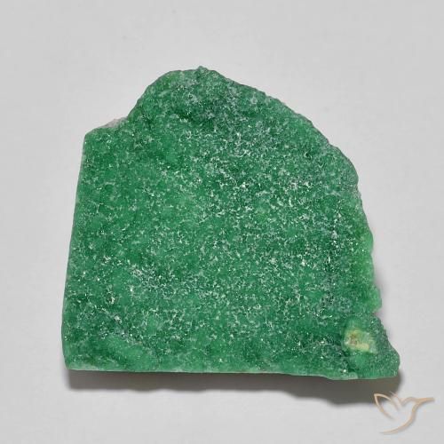 17.25 ct Odd Shaped Druzy Variscite, 27 x 24.6 mm From Argentina, Photo A