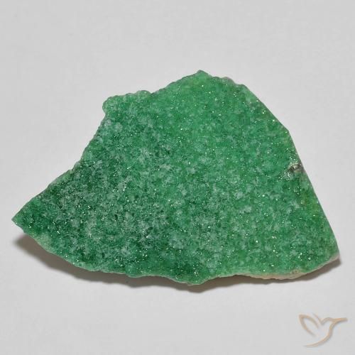 16.09 ct Odd Shaped Druzy Variscite, 32.5 x 21.4 mm From Argentina, Photo A