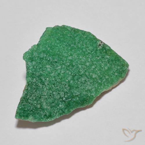 16.09 ct Green Druzy Variscite Stone, Natural Druzy Variscite in Fancy Crystal Cluster Shape for Sale