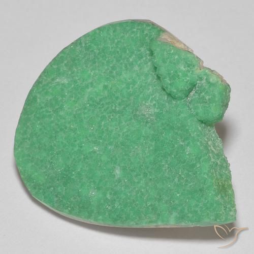 17.18 ct Green Druzy Variscite Stone, Natural Druzy Variscite in Pear Crystal Cluster Shape for Sale