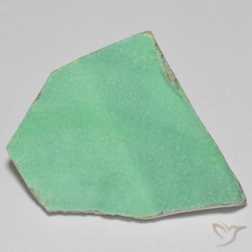 Variscite Druzy de forme étrange de 16,32 ct, 27,5 x 25,5 mm d'Argentine, Photo A