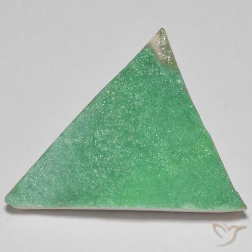 19.4 ct Druzy Variscite, 26.3 x 24.7 mm From Argentina, Photo A