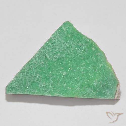 Variscite Druzy de forme étrange de 21,37 ct, 29,5 x 24,8 mm d'Argentine, Photo A