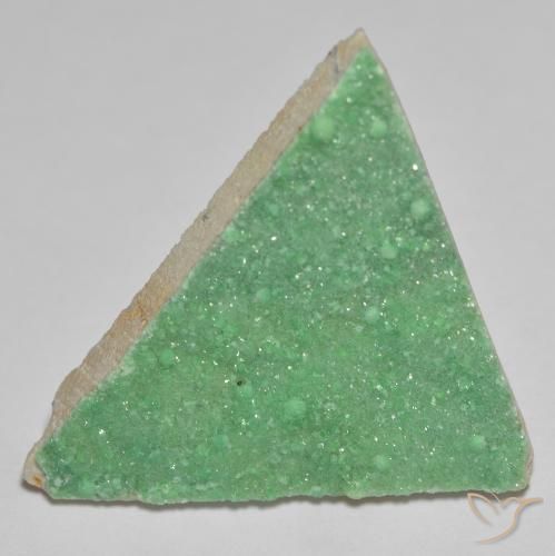 11,89 ct Druzy Variscite, 29,4 x 21 mm d'Argentine, Photo A