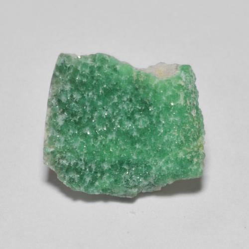 3,02ct Elegante cluster di cristalli verde druzy variscite dalla Cina, Dimension 12,8 x 11,4mm, Natural non trattati Gemstone, Opaque Clarity, 1 piece druzy variscite in Verde intenso della felce Color, Mohs Hardness of 4 - 5, Photo A