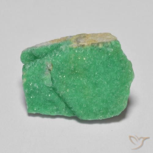 5.44 ct Odd Shaped Druzy Variscite, 15.9 x 11.8 mm From China, Photo A
