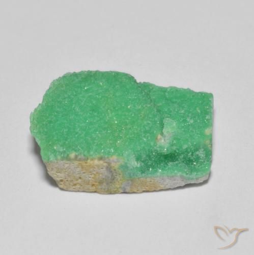 Druzy Variscite Gemstone in 16 x 12 mm (calibrated) Size for Sale, Druzy Variscite Stone in Mint Green Color
